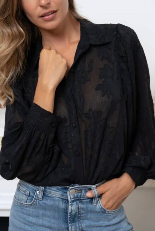 Luxe blouse zwart