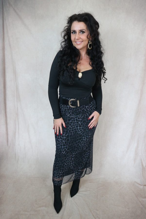 travel stretch top - zwart - Afbeelding 2
